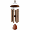 Windspiel 75 cm aus Metall und Holz in Braun Kupfer für Innen und Außen